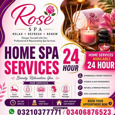 Spa,Services- Spa Center & Saloon - Spa Therapy Available