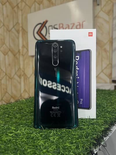 Redmi Note 8 Pro 6gb Ram 128gb Storage With Box & Charger