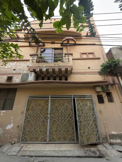 5.5 Marla Triple Storey 5 Bed House For Sale In Madni Park, Walton Road Lahore Cantt