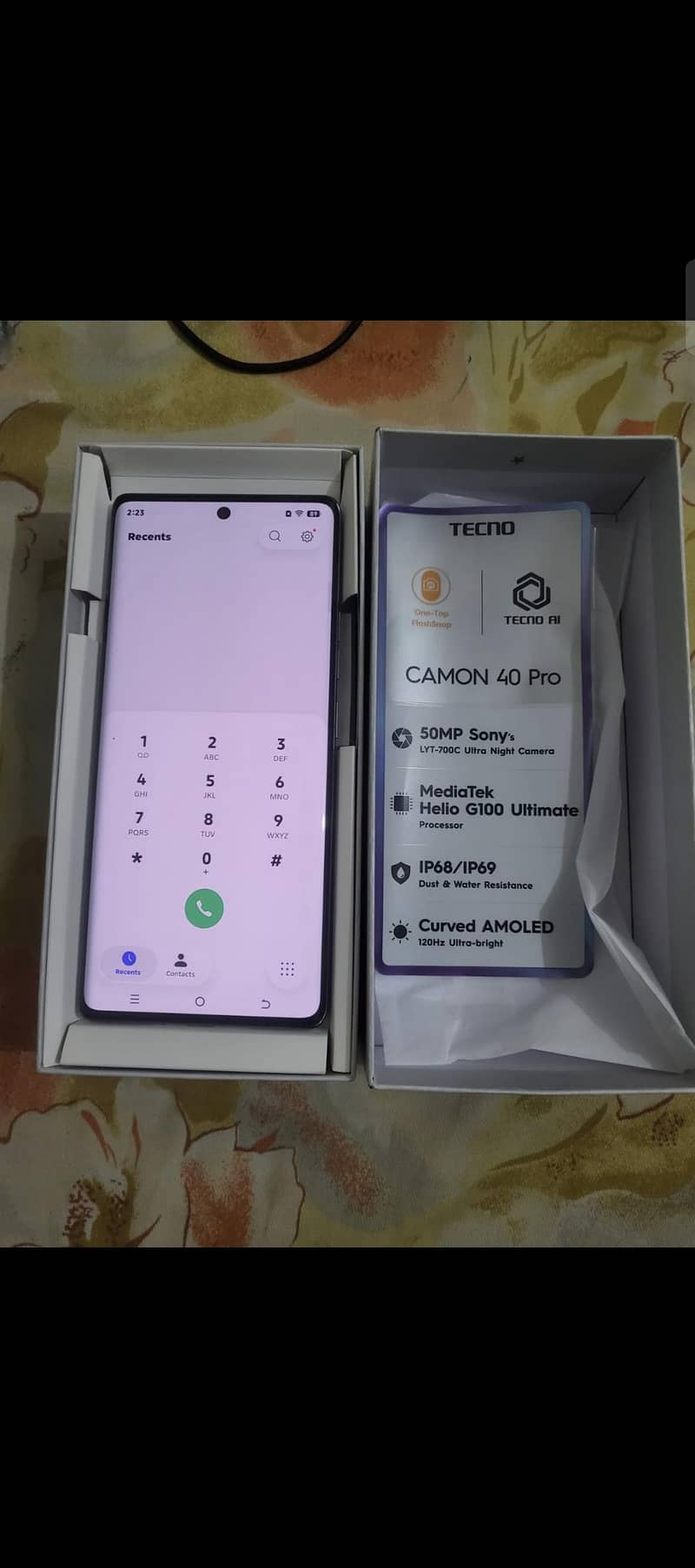 Tecno CAMON 40 Pro 1
