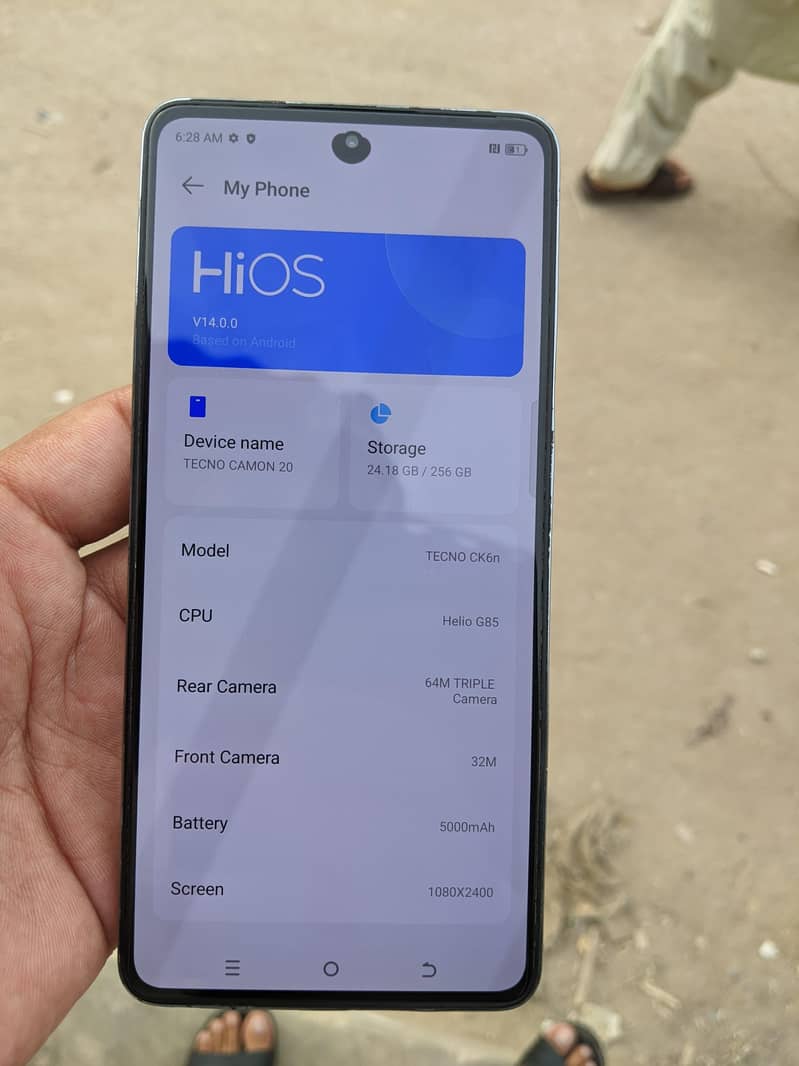 Tecno CAMON 20 1