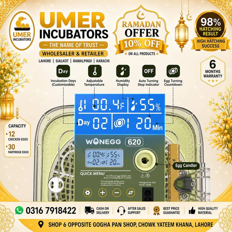 Automatic Egg Incubator | Egg Hatching Machine | Incubator | Brooder 1