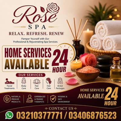 Spa,Services- Spa Center & Saloon - Spa Therapy Available
