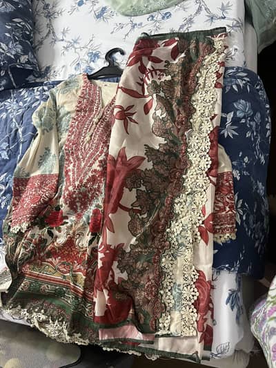 Khaddi embroided 3pcs