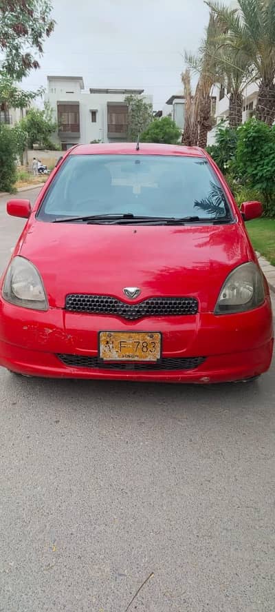 Toyota Vitz 1999 Registration 2006 (0309-9827414)