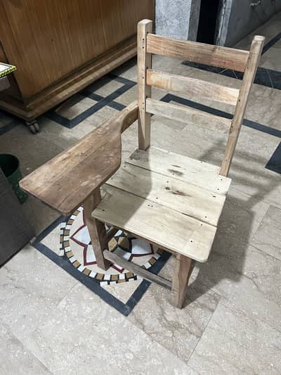Notice Board + Wood Chairs + Iron Stool etc for Sale