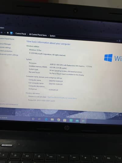 HP laptop
