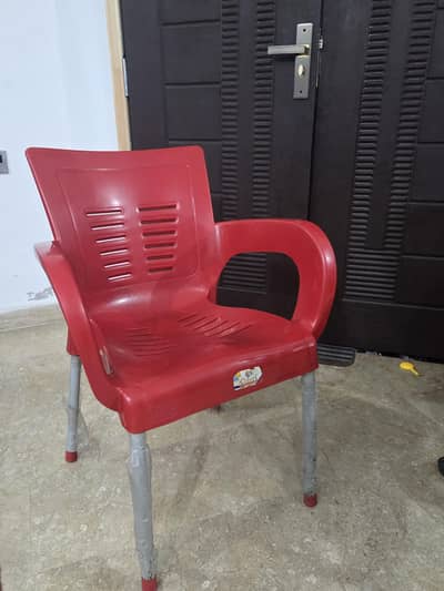plastic chairs