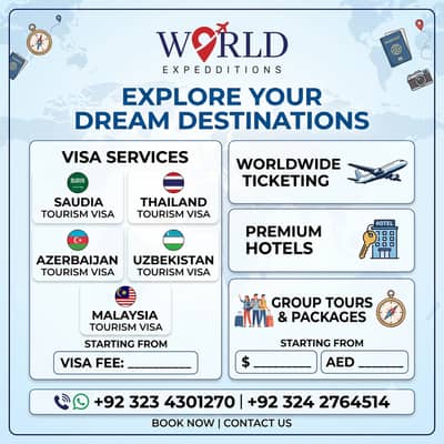 ALL TOURISM VIZAS 4-5 STAR Umrah Packages| Visa + Ticket + Hotel