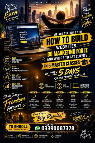 Learn and earn in 5 days