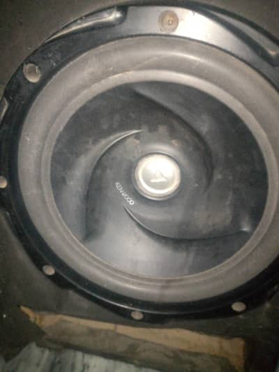 Kenwood woofer+amp 3000w