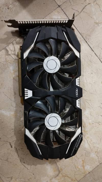 MSI GTX 1060 3GB Graphic Card Used Slight Problems.