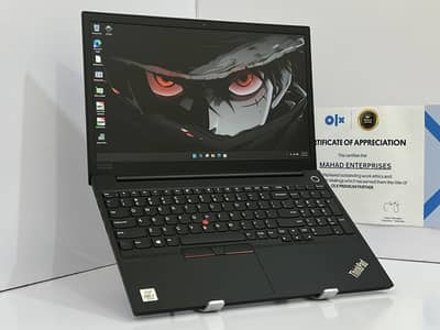 lenovo E15 thinkpad - core i7 10th gen - 15.6 inch numpad - 10/10