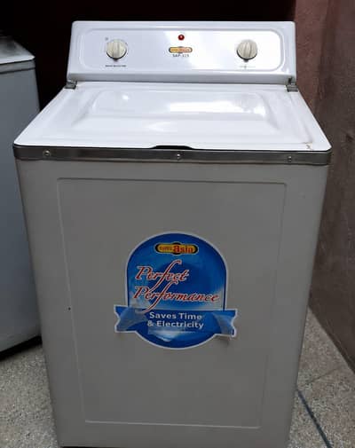 super asia washing machine 10/10 condition