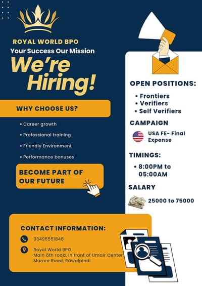 Customer Support Representative / Appointment Setter / Verifier