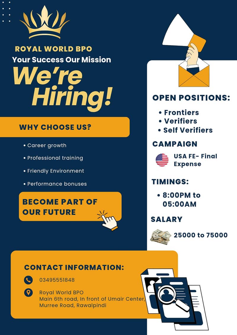 Customer Support Representative / Appointment Setter / Verifier 0