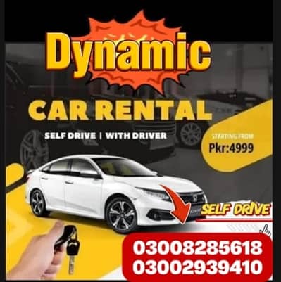 Rent A Car Self Drive/With Driver/Bulletproof B6/Rent A Car