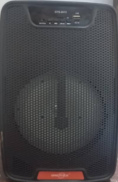 Original GTS-2413 wireless speaker Inch 6.5 with wireless mic.