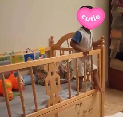 cot with swing very useful