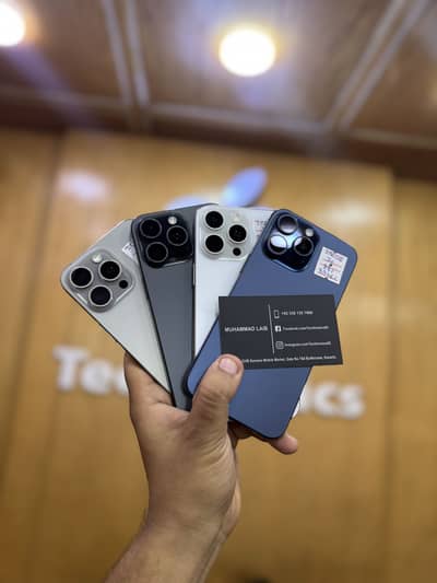 iPhone 15 Pro Max JV 256 GB ALL COLORS KITS