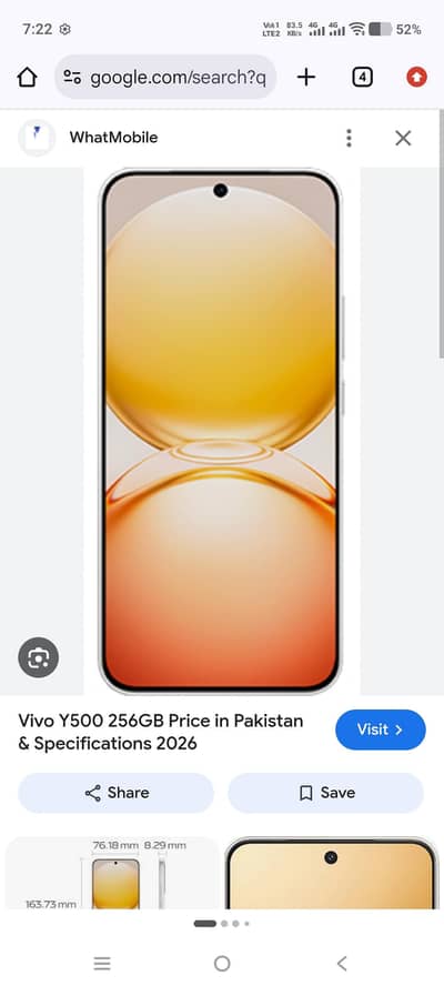 Vivo Other Model y500