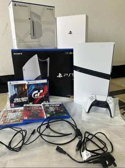 sony ps 5 pro 2 tb with box ten by ten condition