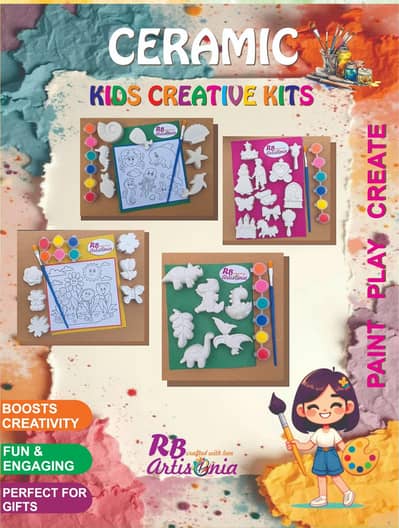 Kids Ceramic Painting Kit For Kids