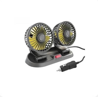Oscillating Double-Headed Vehicle Fan Mars-X666
