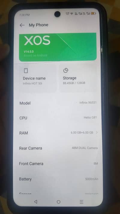Infinix Hot 50i