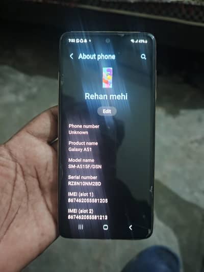 Samsung galaxy A51 6/128