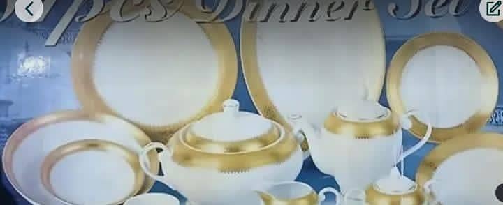 Japan Yamasen Dinner set  61pcs original gold plated