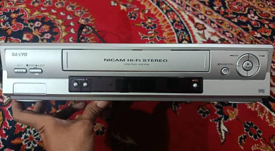 Sanyo VCR For Sale Bilkul Fresh New