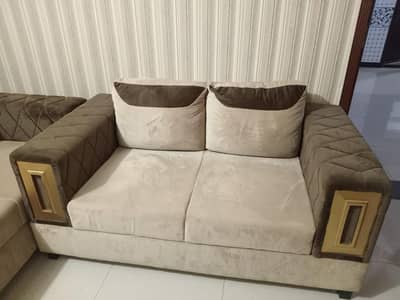 sofa set with covers