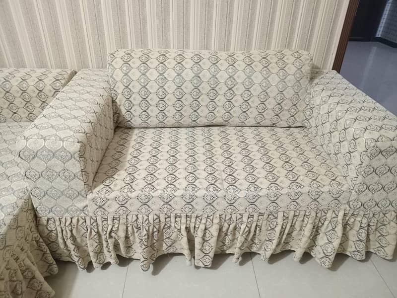 sofa set with covers 3