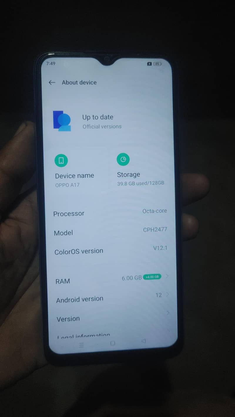 OPPO A17 1