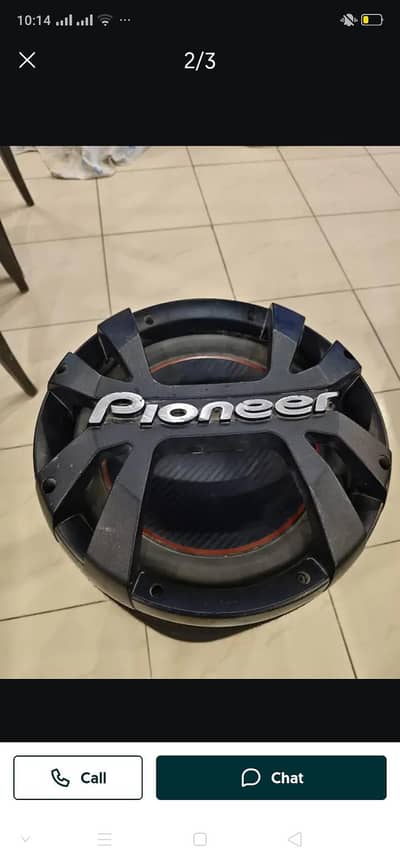pioneer bass tube for bolan