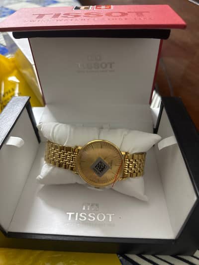 Brand New Tissot Everytime Gold Watch - Box Pack (Unused)