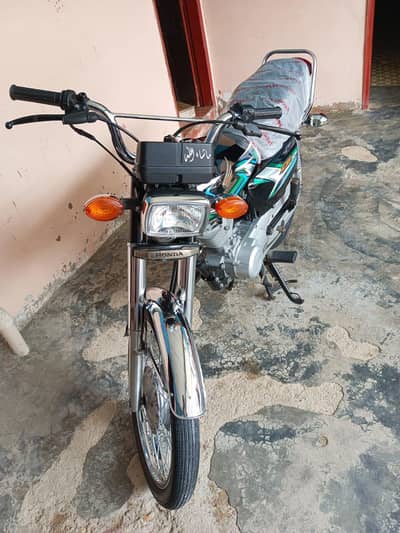 Honda cg 125 2023 model open Letter