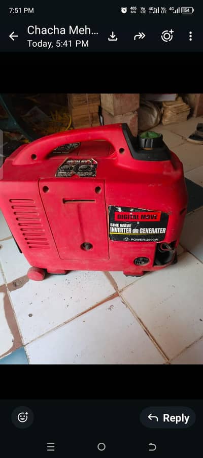 Shine wave inverter generator 200W