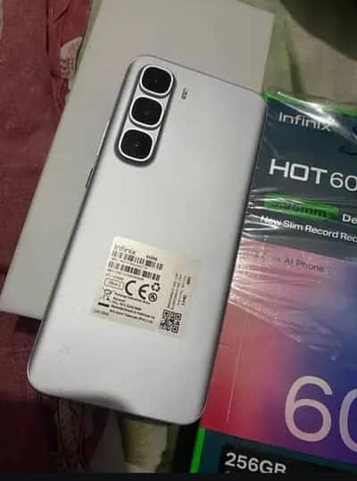 Infinix hot 60 pro plus 10/10 complete box
