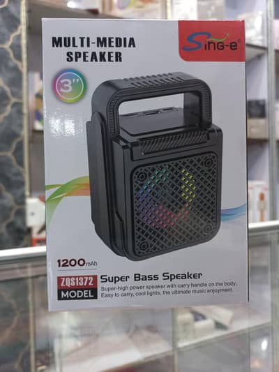 ZQS1372 super bass wireless speaker
