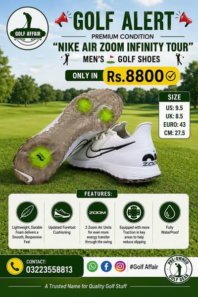 Premium Condition Golf  Shoes