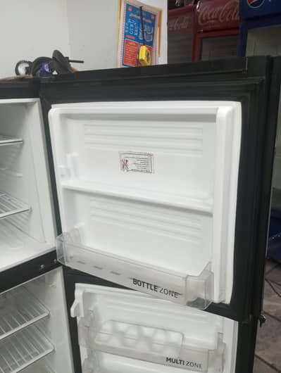 pel small size glass door fridge.