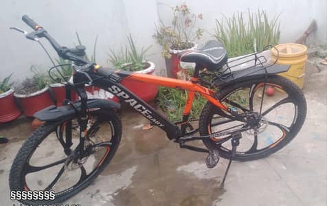 Alloy rim bicycle