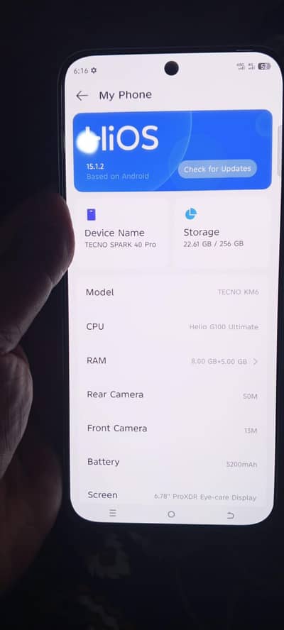 Tecno spark 40 PRO