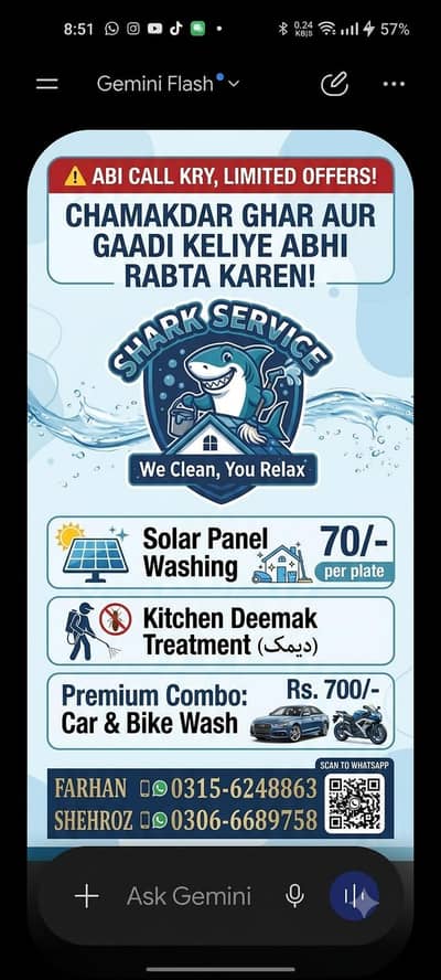 sharks service