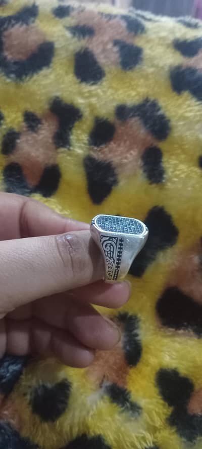 Italian chandi two side wali ring 