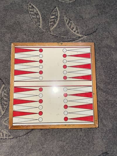 Chess and backgammon board game