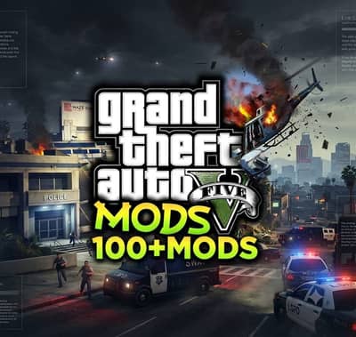 GTA V 150+MODS FOR PC/LAPTOP DELIVERY AVAILABLE ALL OVER PAKISTAN