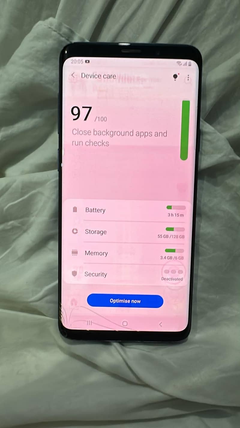 Samsung Mobile S9 Plus 3